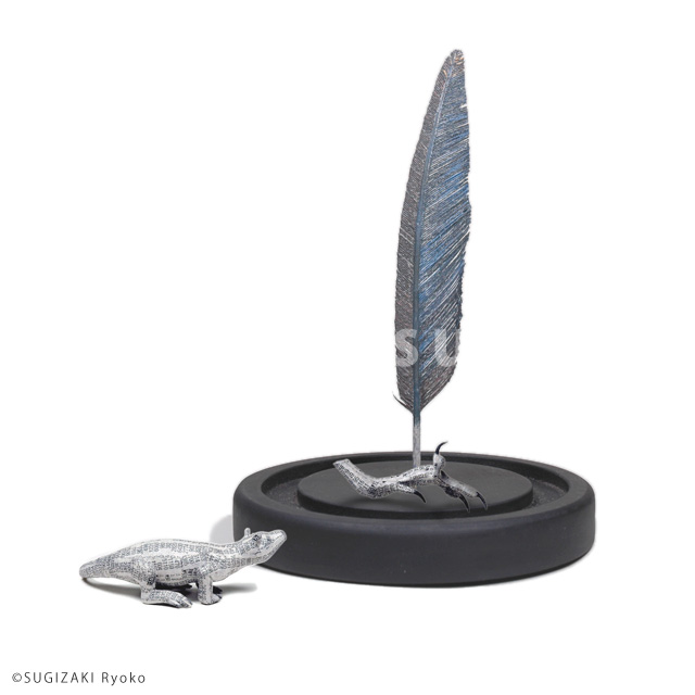 motif : feather,Miacis,Microraptor's leg,2018